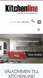 Mobile Screenshot of kitchenline.se